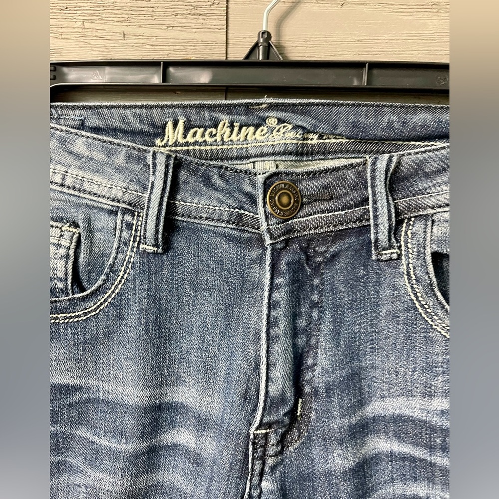 NWT Machine Distressed Denim Jeans from Modern Vintage Boutique Sz 9 - Picture 6 of 12
